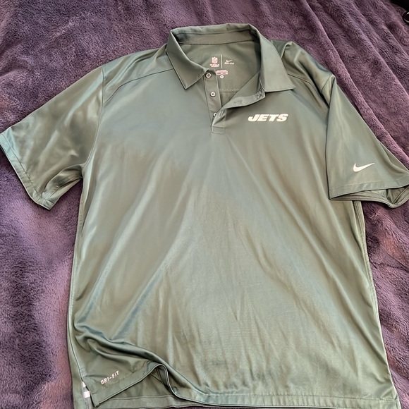 Nike NFL Official New York Jets Dri-Fit polo. Size XL. - Picture 1 of 8
